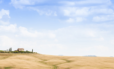 Image showing Countryside in Tuscany