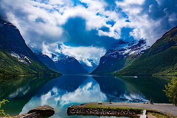 Image showing Beautiful Nature Norway.