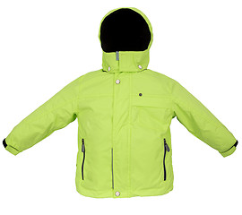 Image showing Warm jacket isolated