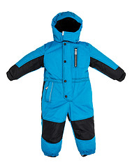 Image showing Childrens snowsuit fall