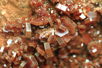 Image showing vanadinite mineral texture