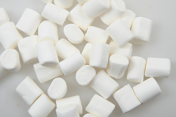 Image showing white marschmallows texture