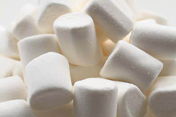 Image showing white marschmallows texture