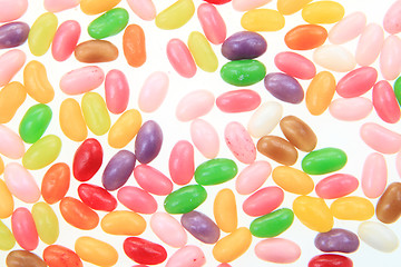 Image showing candy jelly beans isolated