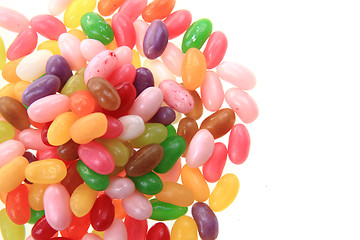 Image showing candy jelly beans isolated