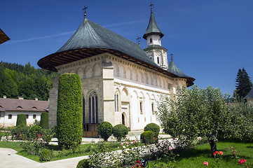 Image showing Romanian orthodox monastery of Putna