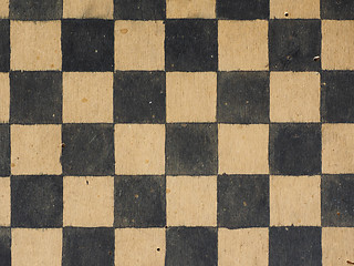 Image showing Draughts or Checkers game board