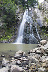 Image showing Rocky waterfall