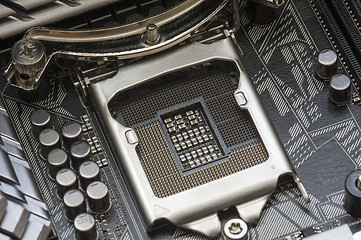 Image showing Computer CPU socket