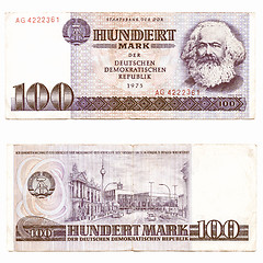 Image showing  DDR banknote vintage