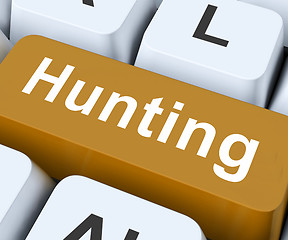 Image showing Hunting Key Means Exploration Or Searching\r