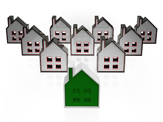 Image showing House Symbols Meaning Real Estate For Sale