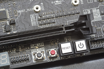 Image showing PCI express slot