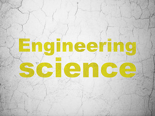 Image showing Science concept: Engineering Science on wall background