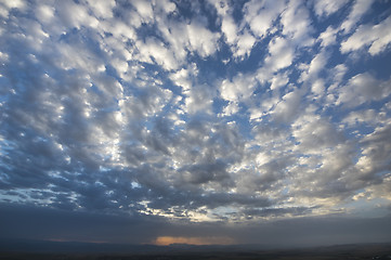 Image showing Clouds with the blue sky