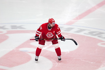 Image showing Roman Horak (15) wait on face-off