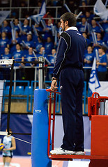 Image showing Volleyball referee