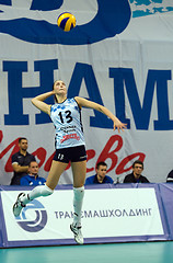 Image showing Evgeniya Startseva (13) on pitch