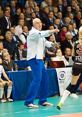 Image showing Y. Panchenko, head coach of Dinamo Moscow team