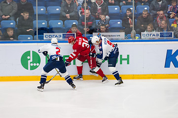 Image showing S. Yegorshev (2), A. Nikulin (36) and K. Ashton (9)
