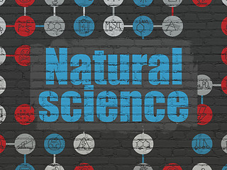 Image showing Science concept: Natural Science on wall background