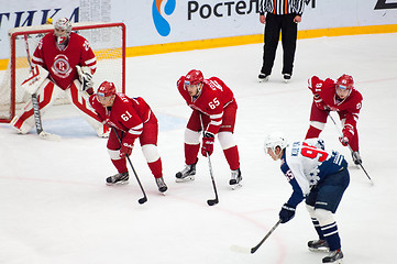 Image showing D. Kostromitin (65) and M. Afinogenov (61)