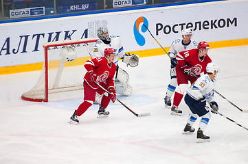 Image showing A. Makeev (91) in action