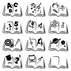 Image showing Learning icons