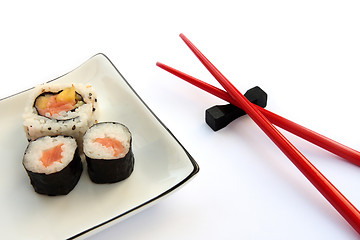 Image showing Sushi Plate