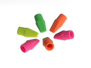 Image showing Rubber Erasers