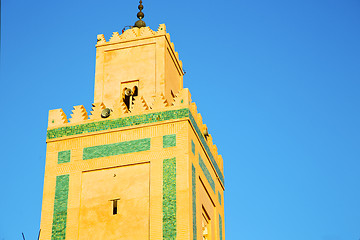 Image showing history in maroc africa  minaret religion       sky