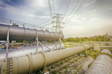 Image showing Oil refinery