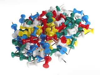 Image showing Pile of Pins