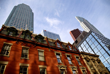 Image showing Buildings Old and New Toronto