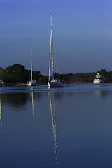 Image showing anchored up