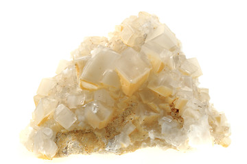 Image showing white calcite mineral