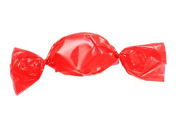 Image showing red bonbon isolated