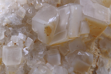 Image showing white calcite mineral