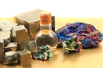 Image showing metal mineral collection