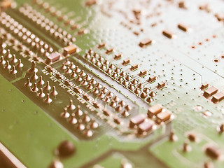 Image showing  Printed circuit vintage