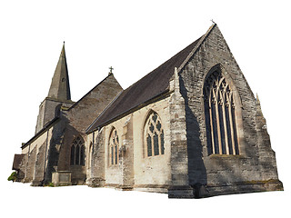 Image showing St Mary Magdalene church in Tanworth in Arden