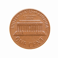 Image showing  Coin isolated vintage