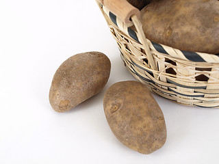 Image showing Loose Potatoes
