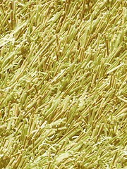 Image showing  Artificial grass vintage