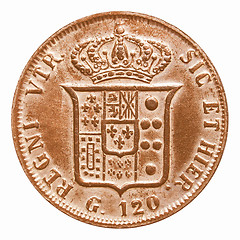 Image showing  Vintage coin vintage