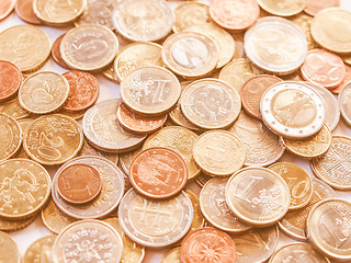 Image showing  Euro coin vintage