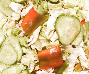 Image showing Retro looking Salad picture