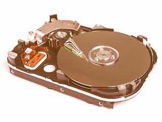 Image showing  PC hard disk vintage