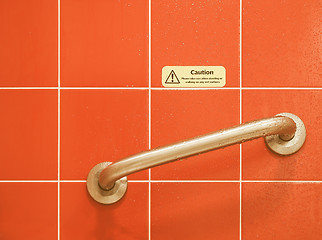 Image showing  Shower sign vintage