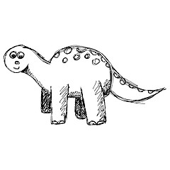 Image showing Dinosaur illustration